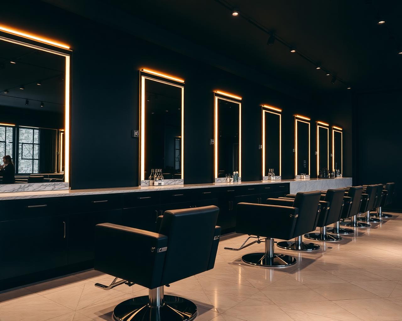 Salon interior